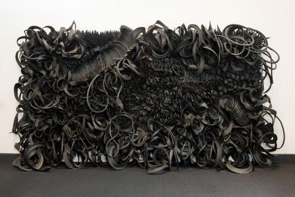 Chakaia Booker, "Acid Rain"