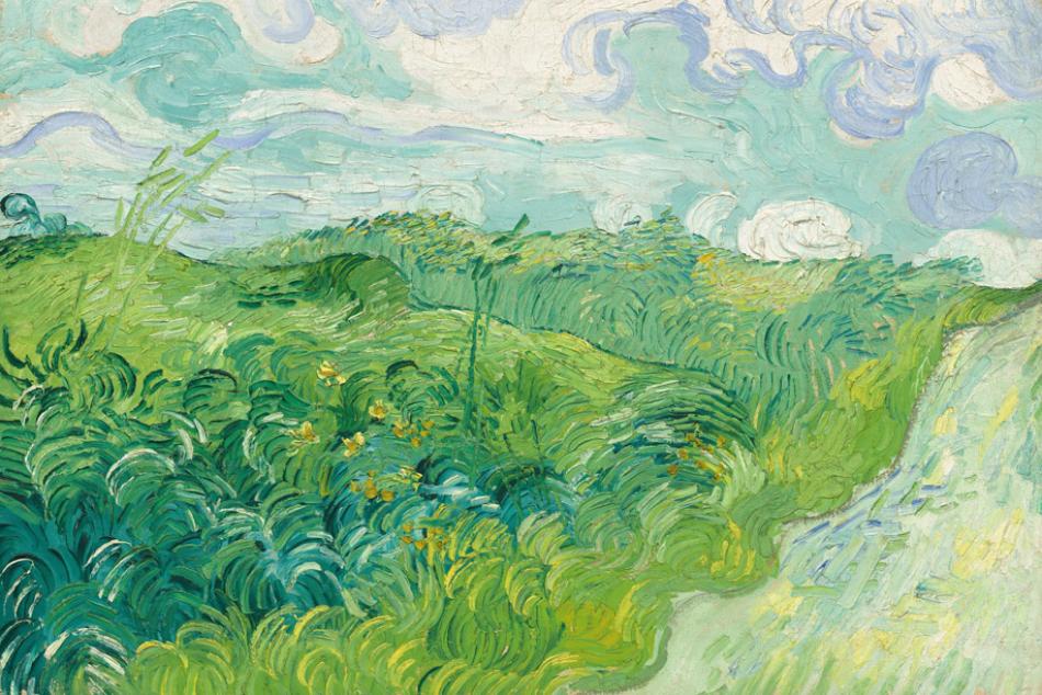 Vincent van Gogh, "Green Wheat Fields, Auvers"