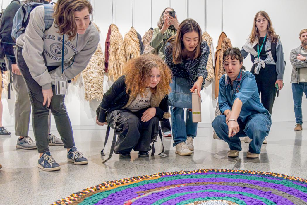 Students from the Corcoran School of the Arts and Design