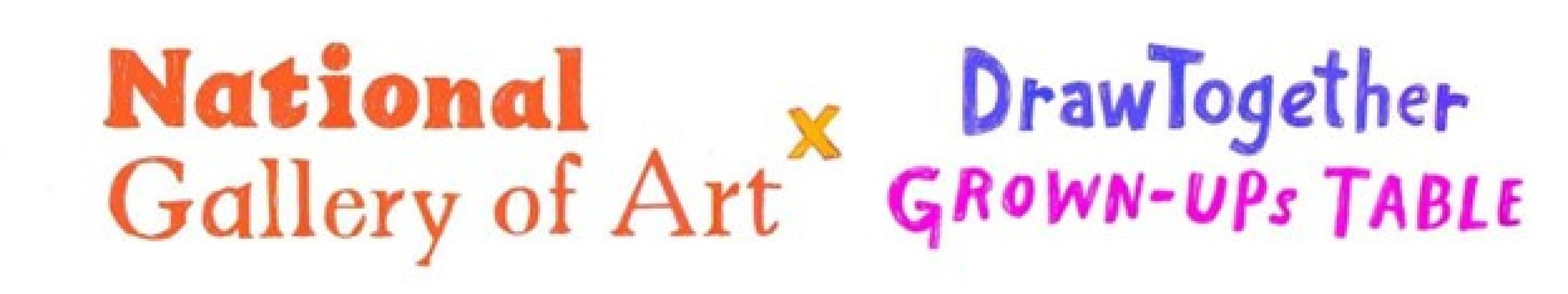 National Gallery of Art x DrawTogether Grown-Ups Table